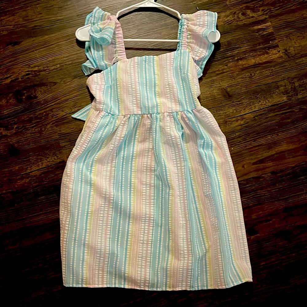 Franki youth girls stripped dress 💕